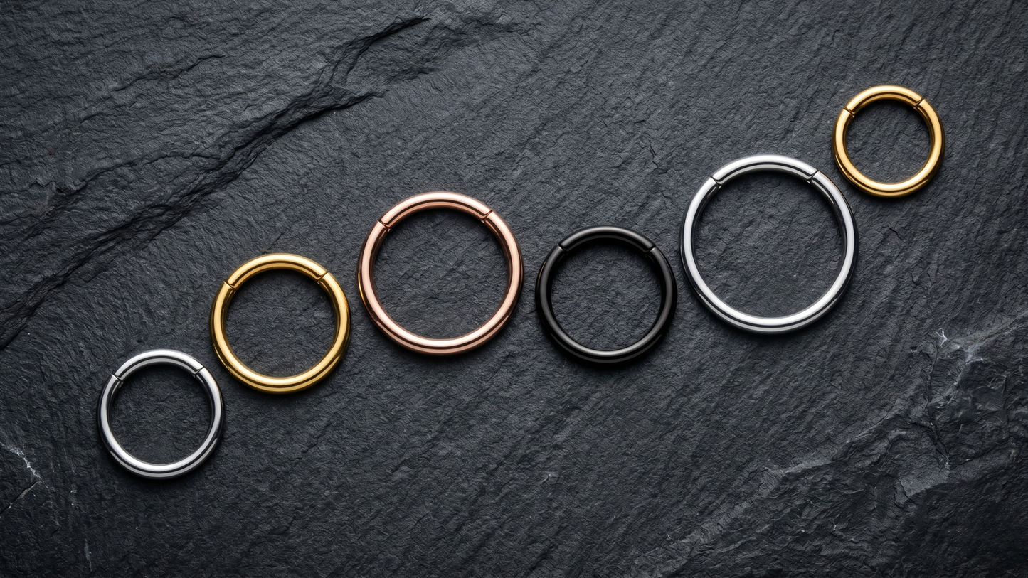Hoops & Seamless Rings for Piercings