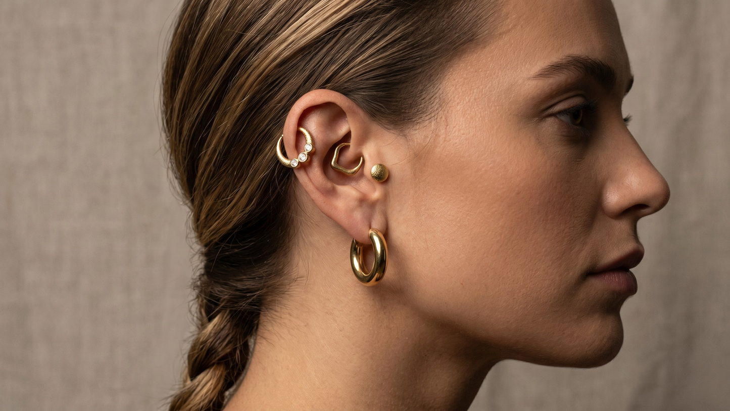 Statement Ear Curation: Bold, Maximalist, Unmissable