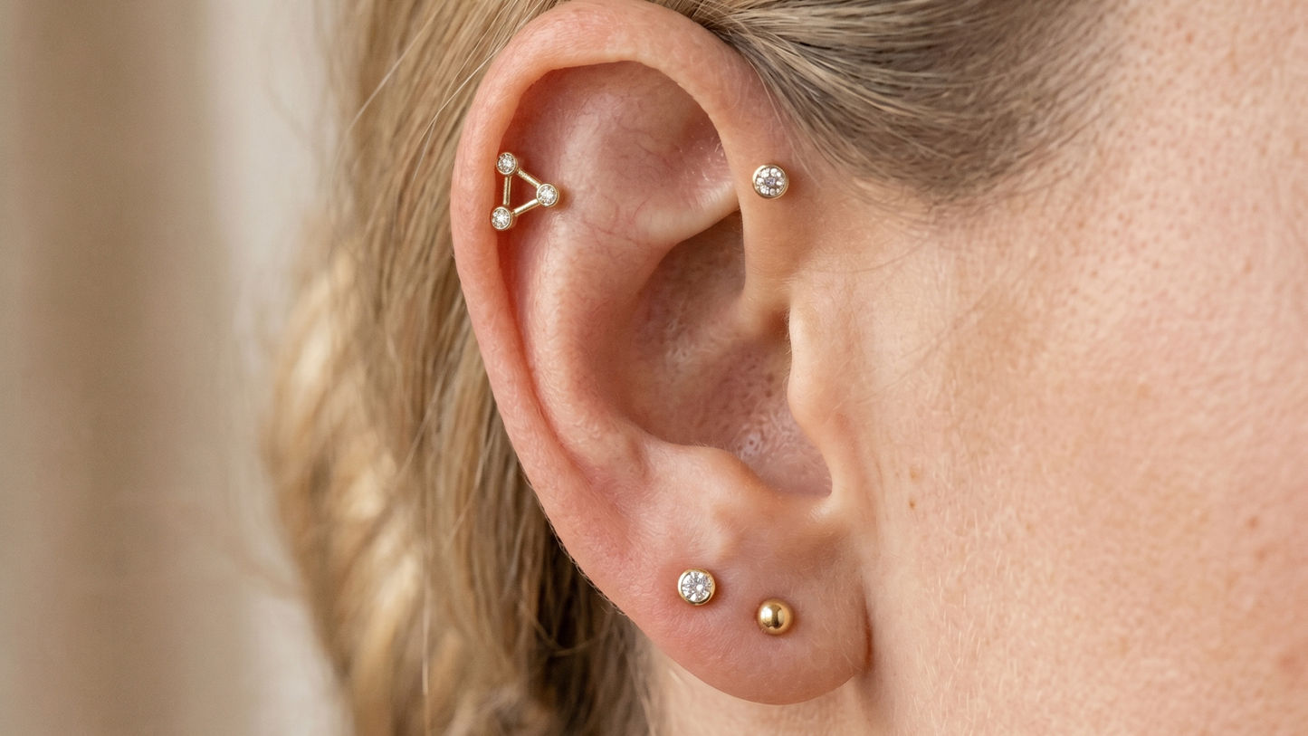 Constellation Piercings: Clustered Placement for a Celestial Look