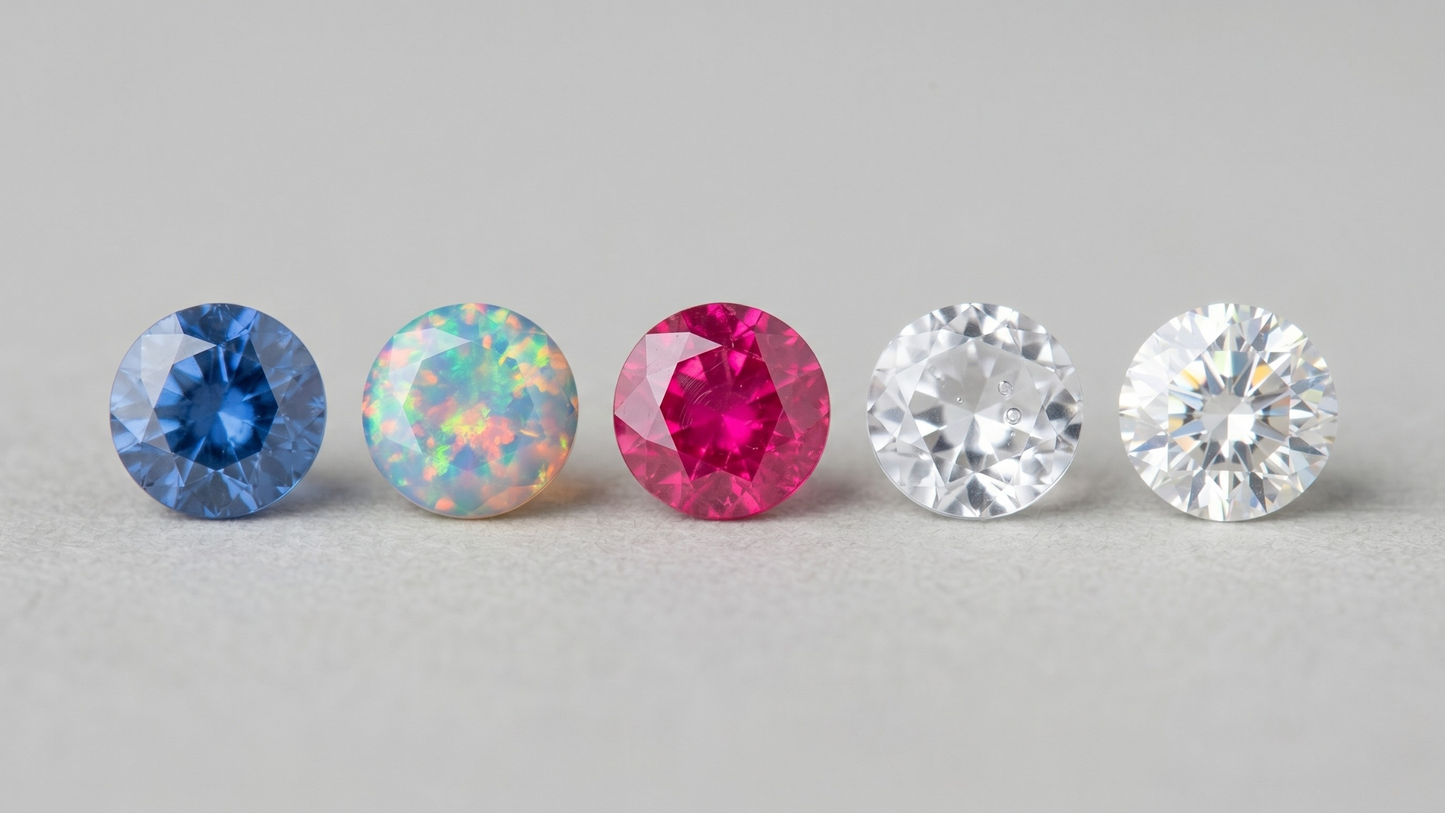Synthetic vs Imitation Gemstones: What's Real and What Isn't