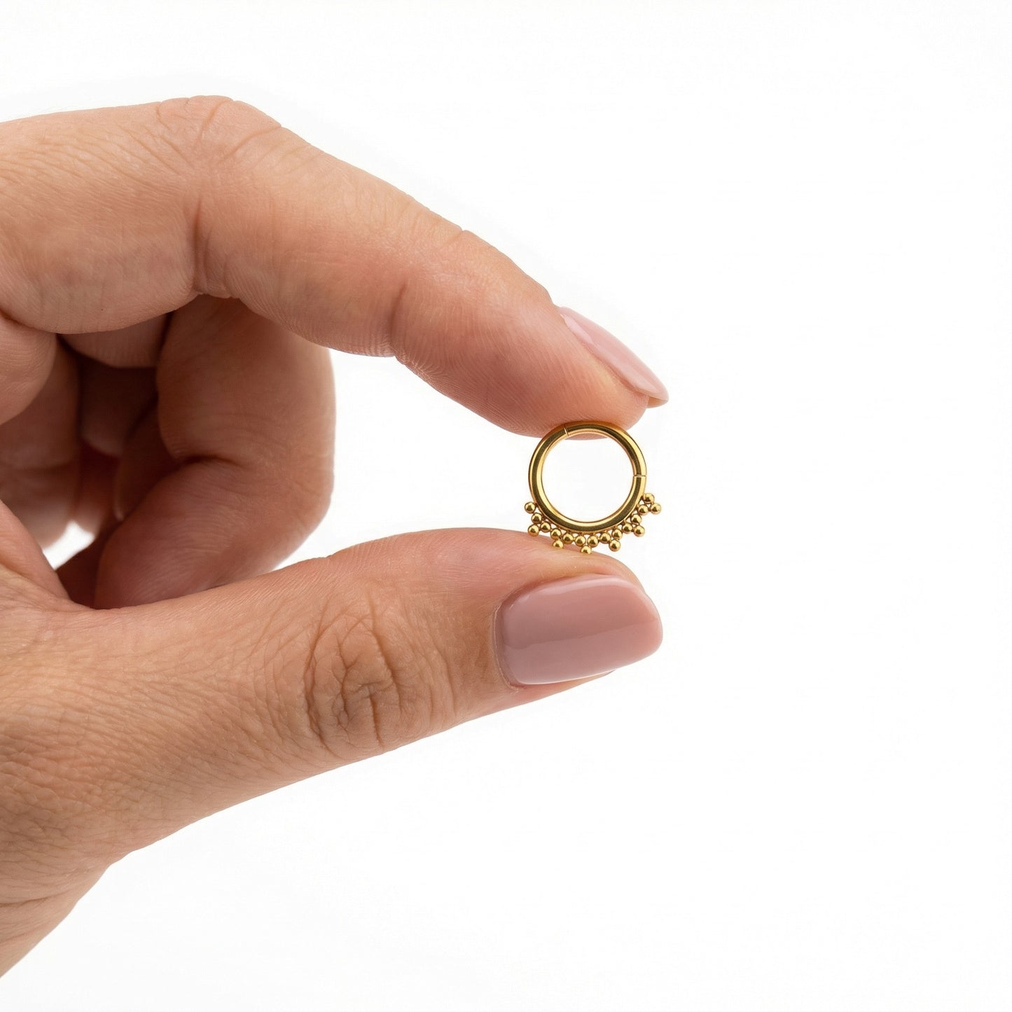 
                  
                    Ring met Trinitys Clicker Titanium ASTM Goud
                  
                