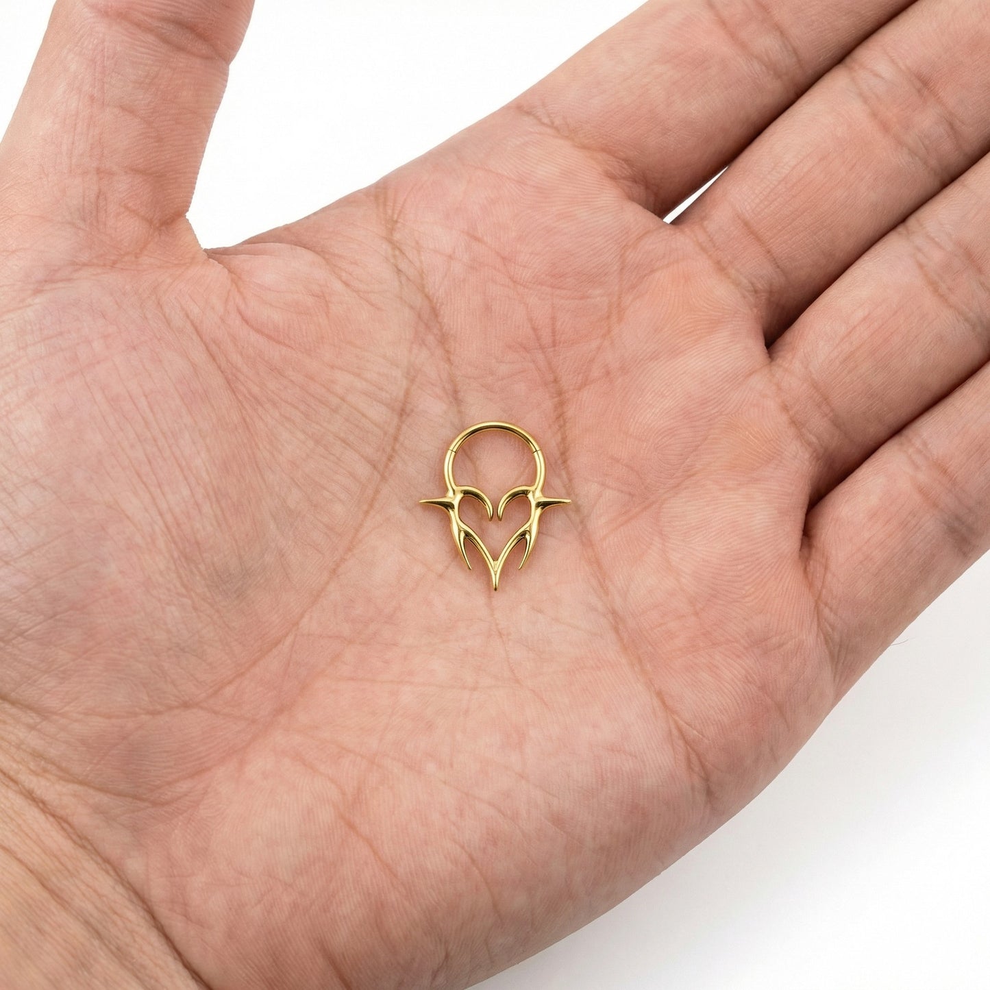 
                  
                    ARGOLA TRIBAL TITANIO GOLD
                  
                