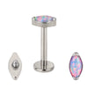 
                  
                    Labret c/ Opala Marquise – Rosca Interna Titânio ASTM
                  
                