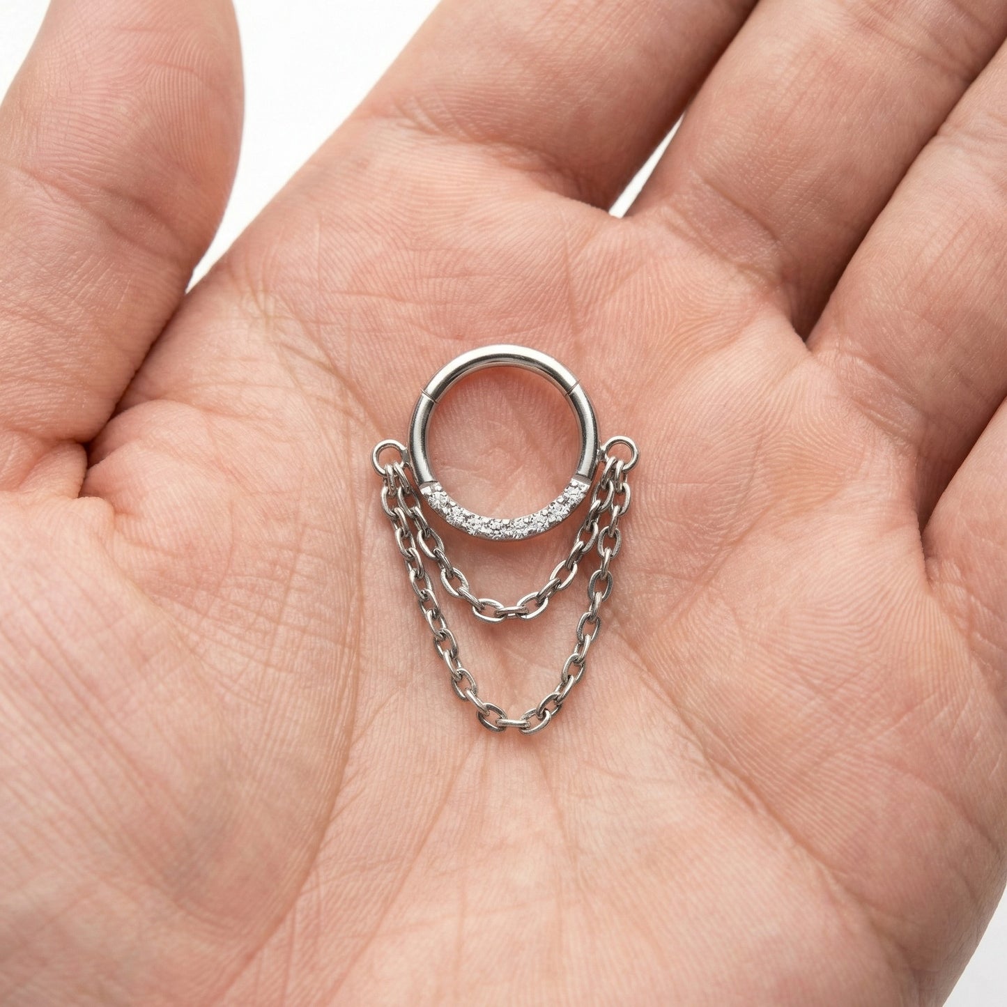 
                  
                    argola com corrente dupla
                  
                