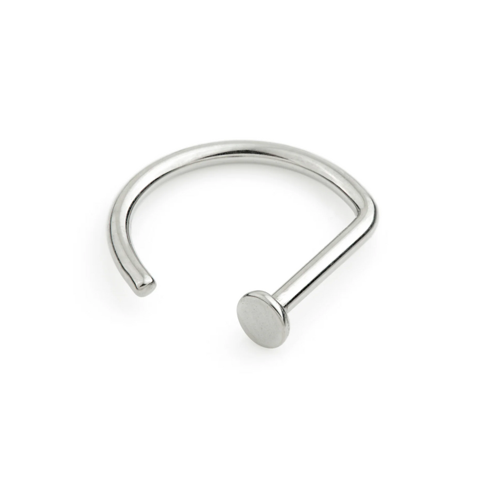 G-Ring em titânio para nariz, discreto e anatómico