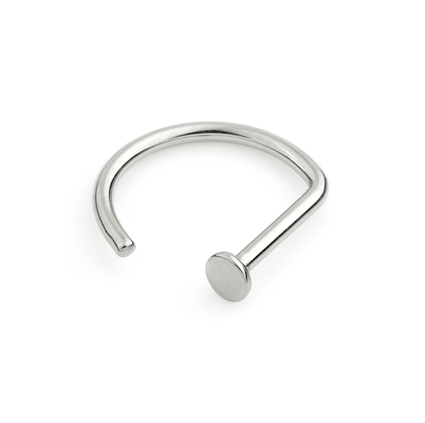 G-Ring em titânio para nariz, discreto e anatómico