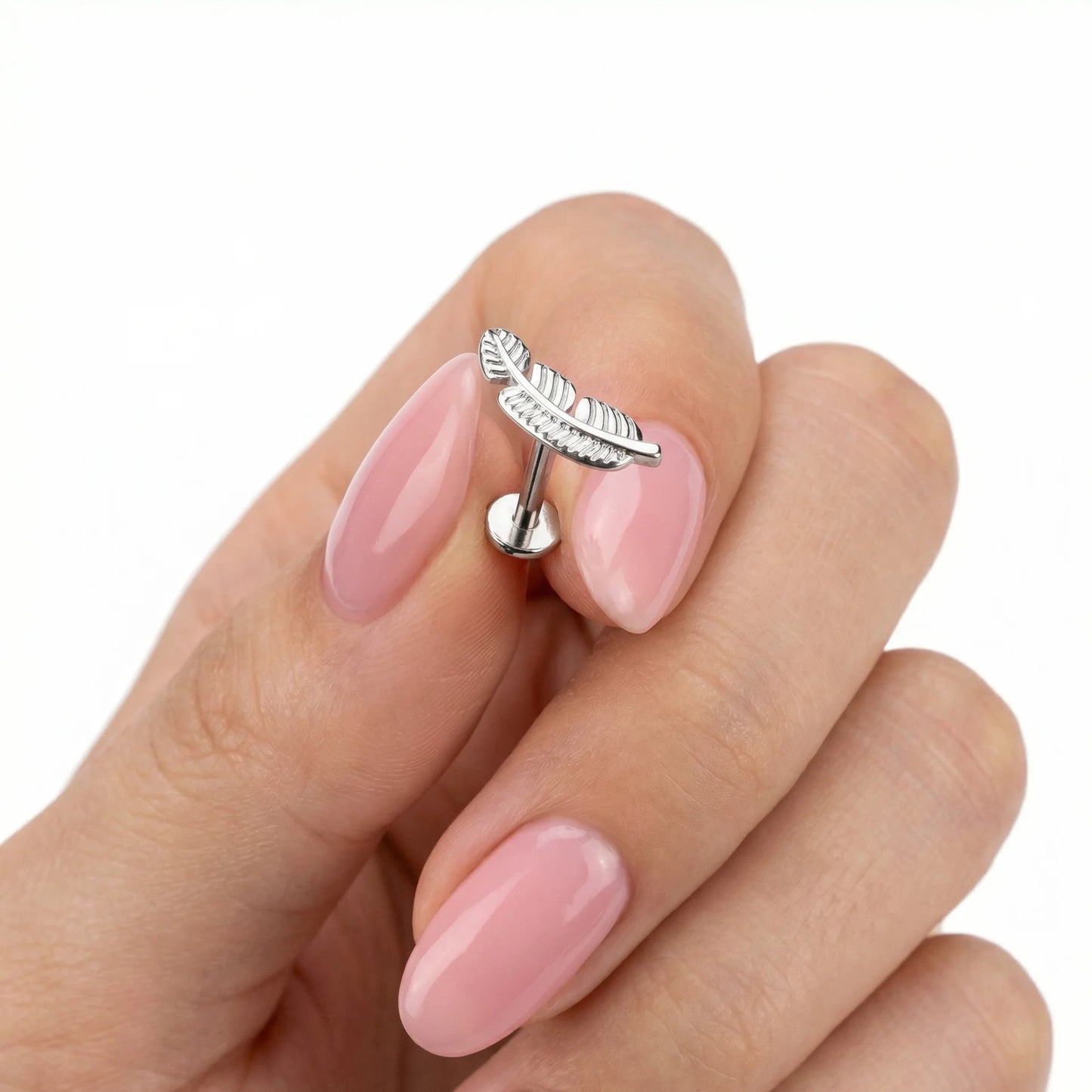 Labret pena com titanio 