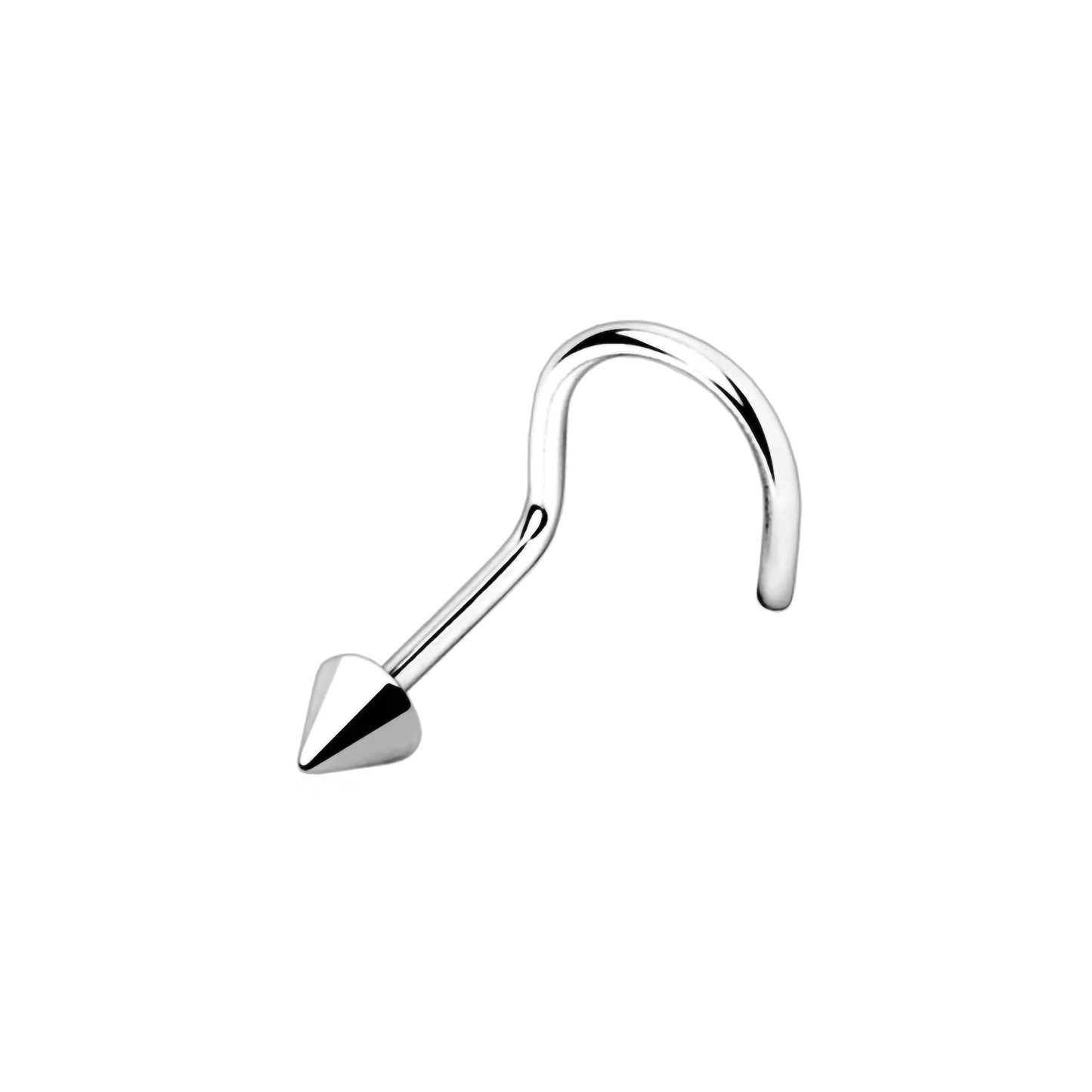 Piercing de nariz com espinho em Titânio ASTM F-136 para perfuração de narina